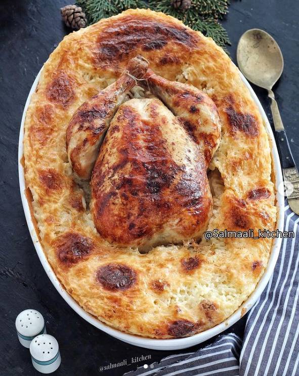 طريقة عمل الأرز المعمر بالدجاج